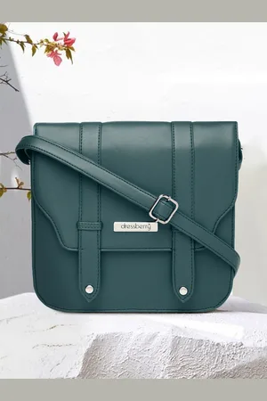 DressBerry Teal Blue Sling Bag