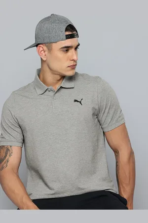 PUMA Brand Logo Polo Collar T-shirt