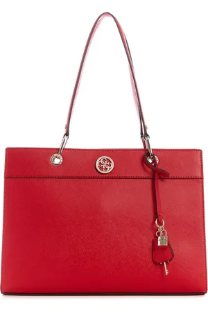 Guess PU Bucket Shoulder Bag with Tasselled