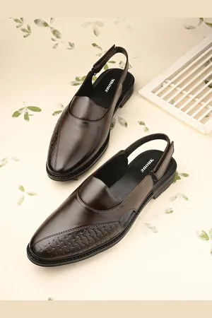 Anouk Men PU Shoe-Style Sandals