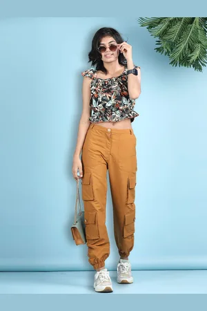 Cutiekins Girls Printed Top With Trousers