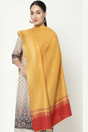 La Vastraa Women Woven-Design Woolen Shawl