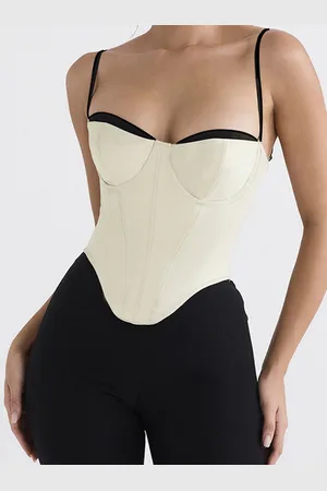 LULU & SKY Women Solid Shoulder Straps Top