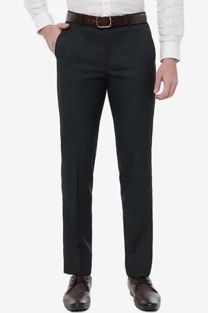 Greenfibre Men Slim Fit Formal Trouser
