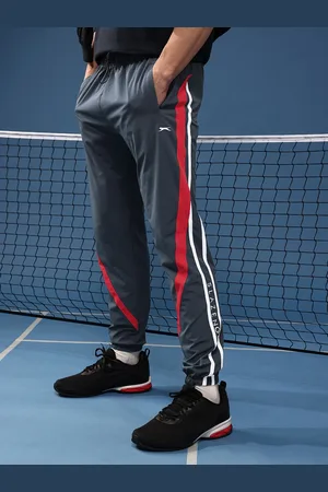 Slazenger Men Side Striped Athleisure Joggers
