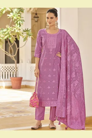 HRITIKA Women Regular Kurta with Trousers & With Dupatta