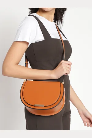 IRTH Solid Structured Sling Bag