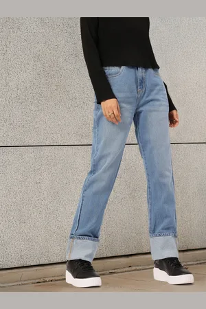 DressBerry Women Casual Comfort Straight Fit Jeans