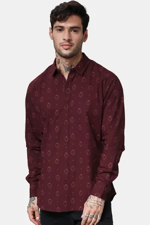 The Souled Store Men Printed Casual Cotton Shirt