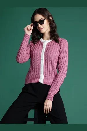 DressBerry Cable Knit Cardigan
