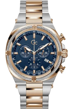 GC Men Sport Chic Collection Stainless Steel Straps Analogue Watch Z32001G2MF