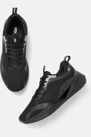 HRX Men Woven Design Dynamic Running Shoes