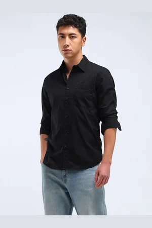 Flying Machine Men Slim Fit Opaque Casual Shirt