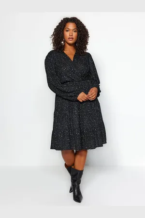 Trendyol Women Geometric Print Fit & Flare Dress