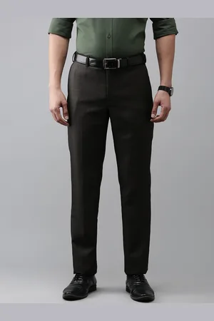 Park Avenue Men Smart Slim Fit Formal Trousers