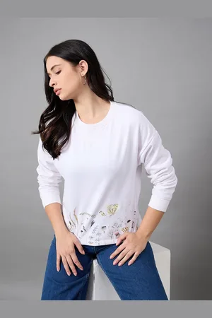 Club York Women Printed Sweatshirt