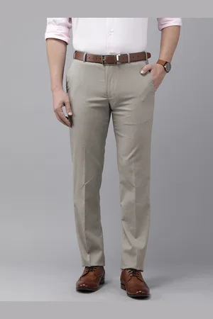 Park Avenue Men Textured Formal Trouser