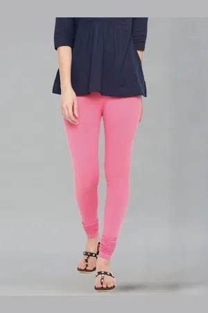 De Moza Cotton Churidar Length Slip-On Leggings