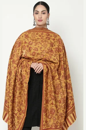 La Vastraa Women Woven-Design Woolen Shawl