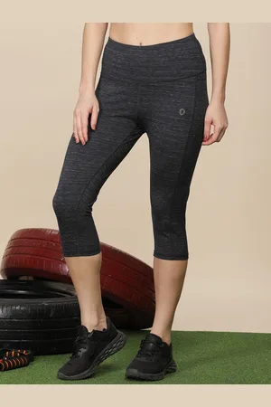 dollar Women Microfiber Anti Bacterial Elastane Stretch Sports Capri