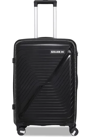 Killer Textured Hard-Sided Medium Trolley Bag