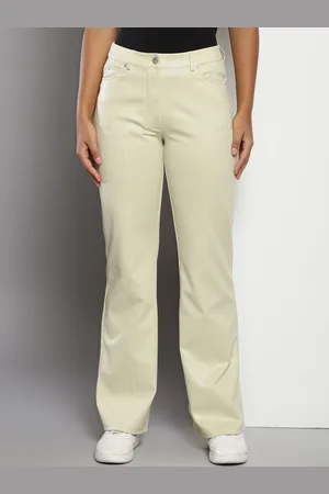 Calvin Klein Women Mid-Rise Bootcut Trousers