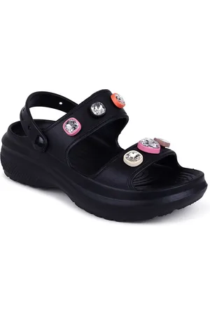 CASSIEY Women Embellished Lightweight Croslite Clogs