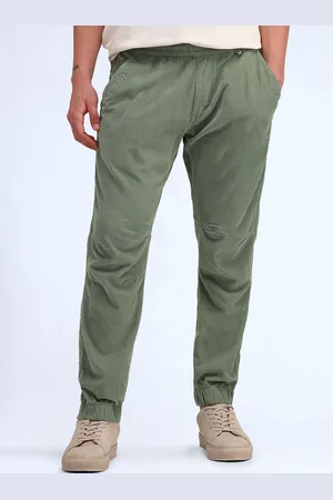 Flying Machine Men Loose Fit Joggers Trousers