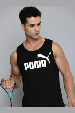 PUMA Pure Cotton Logo Outdoor Tank