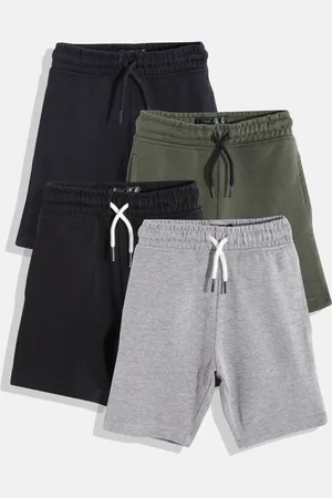 Next Boys Pack of 3 Flushed Fleece Shorts