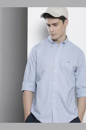 Tommy Hilfiger Gingham Checked Pure Cotton Casual Shirt