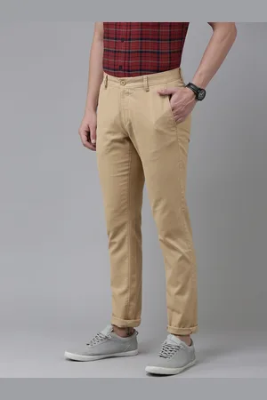 U.S. Polo Assn. U S Polo Assn Men Khaki Slim Fit Trousers