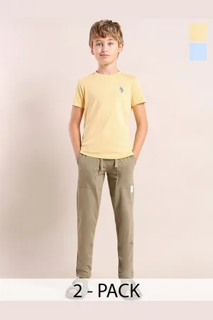 Ralph Lauren Boys Pack Of 2 Comfort Fit Pure Cotton Lounge T-Shirts