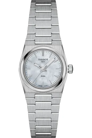 Tissot Women Mother of Pearl Dial & Stainless Steel Bracelet Style Straps Analogue Watch T1370101111100