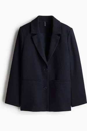 H&M Textured-Weave Blazer