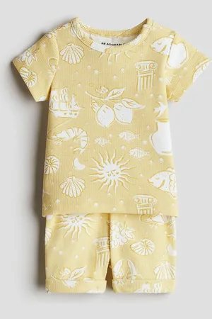 H&M 2-Piece Ribbed Cotton Set