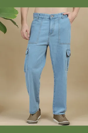 Mast & Harbour Men Comfort Wide Leg Jeans