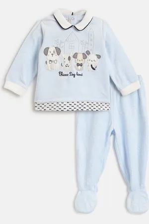 chicco Boys Printed T-shirt With Trousers