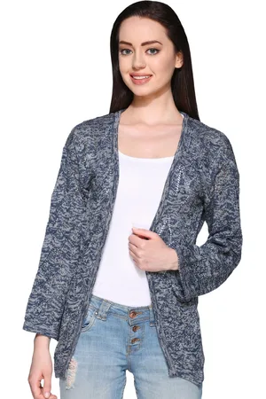 Club York Women Blue Shrug