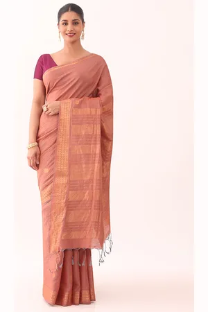 Taneira Woven Design Zari Pure Silk Saree