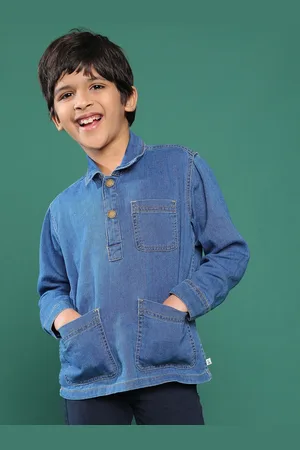 TALES & STORIES Boys Cotton Casual Shirt