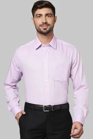 Park Avenue Men Pink Opaque Formal Shirt