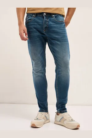 The Bear House Men Skinny Fit Light Fade Stretchable Jeans