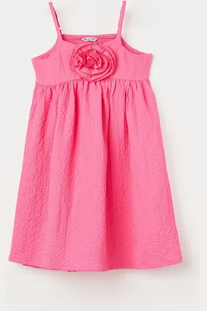 Lifestyle Girls Shoulder Straps A-Line Dress