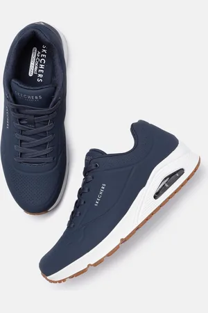 Skechers Men Navy Blue UNO - Stand On Air Sneakers