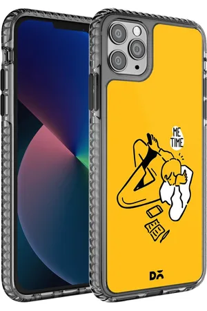 DailyObjects Yellow & Black Printed Me Time iPhone 11 Pro Phone Case