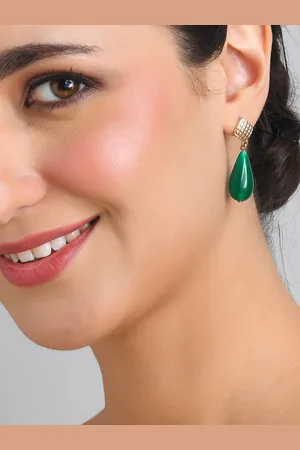 ToniQ Women Teardrop Shaped Drop Earrings