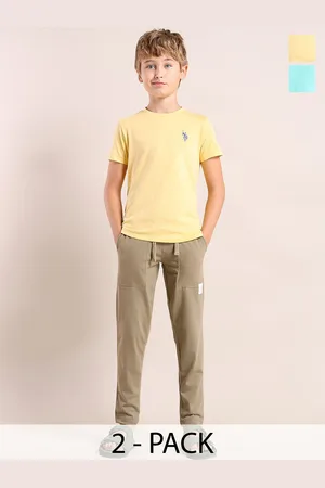 Ralph Lauren Boys Pack Of 2 Comfort Fit Pure Cotton Lounge T-Shirts