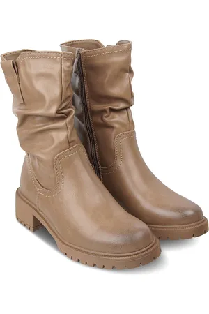 Tresmode The Baye Tan Women Regular Boots