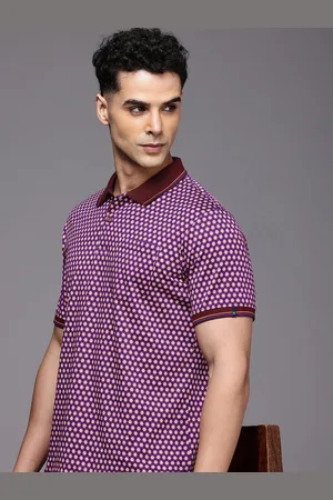Raymond Weil Floral Printed Polo Collar Pure Cotton T-shirt